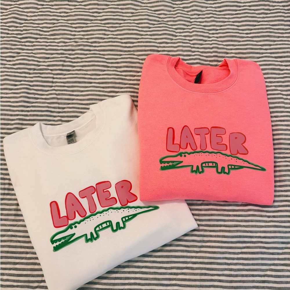 Later Gator Graphic Sweatshirts